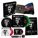 PRE-ORDER: MINISTRY - Hate To Go - Take Out Or Delivery (Deluxe Box Edition) [Black/Green Splatter] [4LP] [Vinyl]