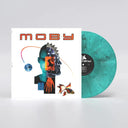 Moby - Moby (Black, White & Blue Marbled Colored Vinyl, 140 Gram Vinyl) |
