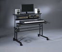 Musiea BE100 Series Sit-Stand Music Recording Studio Desk Workstation w/2x3U Rack