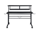 Musiea BE100 Series Sit-Stand Music Recording Studio Desk Workstation w/2x3U Rack