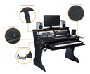 Musiea BE200 Series Music Recording Studio Desk Workstation w/2 x 4U Rack