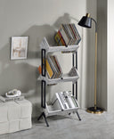 Musiea BX300 3 Tier Vinyl Record Holder for Albums, Magazine Display, Book and Files Organizer