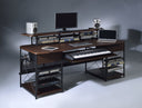 Musiea EX200 Series Pro Music Recording Studio Desk Workstation w/ 3 x 4U Rack and 2 x 9U Rack