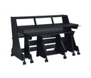 Musiea EX88 Series 88 Keys Pro Music Studio Desk Workstation with Rack Cabinet
