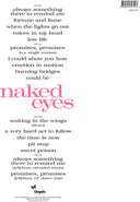 Naked Eyes (Limited Edition, Blue Colored Vinyl, 2025 Remastered Edition) (2 Lp's) [Vinyl]