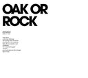 PHONOPHANI - Oak or Rock |