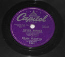 Dean Martin - Never Before / Sailor's Polka *78 RPM* | Very Good (VG) Generic