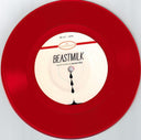 Beastmilk - White Stains On Black Wax (TRANSPARENT RED VINYL 7") | Mint (M) Mint (M)