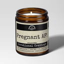 Pregnant AF | 9oz Funny Candle | Malicious Women Co