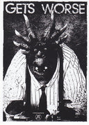 Gets Worse / Fissure Split (BLUE VINYL 7") | Mint (M) Mint (M)