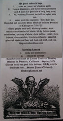The Great Redneck Hope - Split 7" (CLEAR 7" VINYL) | Near Mint (NM or M-) Excellent+ (EX+)