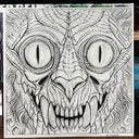 Ed Gein - Bad Luck (RED/YELLOW SPLATTER VINYL) | Near Mint (NM or M-) Mint (M)
