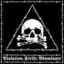 Violation.Strife.Abominate (Limited) [Silver & Black Marbled Vinyl] [Vinyl]