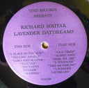 Richard Soutar - Lavender Daydreams (VINYL) | Mint (M) Mint (M)