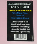 The Allman Brothers Band - Eat A Peach | Mint (M) Mint (M)
