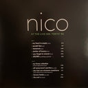 Nico (3) - At The Live Inn, Tokyo '86 | Mint (M) Mint (M)