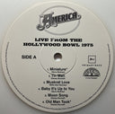 America (2) - Live From The Hollywood Bowl 1975 | Mint (M) Mint (M)