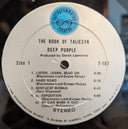 Deep Purple - The Book Of Taliesyn | Excellent (EX) Excellent (EX)