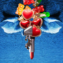 Sleigh Bells - Bunky Becky Birthday Boy (Clear W/ Pink & Blue Splatter Vinyl) | Mint (M) Mint (M)