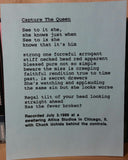 Capture The Queen (7" VINYL) | Near Mint (NM) Very Good Plus (VG+)