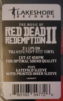 The Music Of Red Dead Redemption II (TRANSPARENT RED 180g VINYL) | Mint (M) Mint (M)