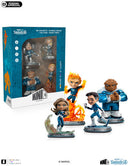 MiniCo Fantastic Four Metallic First Steps 4 Pack (Large Item, Statue, Collectible,) |