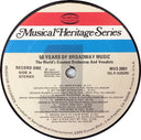 The World's Greatest Orchestras And Vocalists - 50 Years Of Broadway Music | Near Mint (NM) Near Mint (NM)