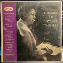Dylan Thomas - Homage To Dylan Thomas | Excellent (EX) Very Good (VG)