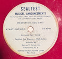 The Landt Trio - Sealtest Musical Announcements | Excellent (EX) Generic