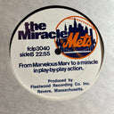 The Miracle Mets - From Marvelous Marv To A Miracle In Play-By-Play Action (VINYL) | Near Mint- (NM-) Excellent (EX)