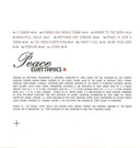 Peace (CD) | Excellent (EX)