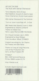 The Near Jazz Experience With Adrian Sherwood - Afloat In Dub | Mint (M) Generic