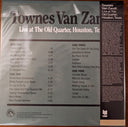 Townes Van Zandt - Live At The Old Quarter, Houston, Texas (COLOR VINYL) | Mint (M) Mint (M)