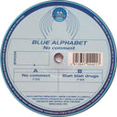Blue Alphabet - No Comment / Blah Blah Drugs | Very Good Plus (VG+) Very Good (VG)