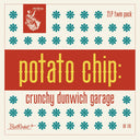 Potato Chip: Crunchy Dunwich Garage (SEAGLASS BLUE VINYL) [Vinyl]