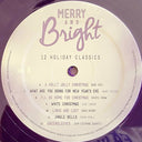 Various Merry and Bright 12 Holiday Classics Universal Music Enterprises LP, Comp, Ltd, Pur Mint (M) Mint (M)