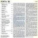 Porta '85 | Near Mint (NM) Near Mint (NM)