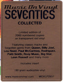 Seventies Collected (TRANSPARENT RED) | Mint (M) Mint (M)