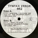 Various - Syntax Error 002 | Mint (M) Generic