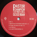 Wiley Champion - I Just Want To Be A Good Man | Mint (M) Mint (M)