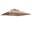 Yescom 10'x10' Gazebo Canopy Replacement Top for Summer Veranda